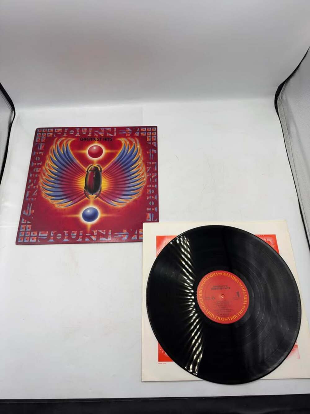 Journey Greatest Hits 1988 Original USA Columbia AL 44493 Vinyl LP NM
